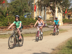 Biking to Hue Citadel Vietnam Biking Tours: Highlights of Vietnam Cycling Tour