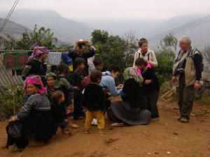 Tam Duong: Tourists with the Local Vietnam Biking Tours: Amazing Vietnam North-West Motorbike Tour to Sapa