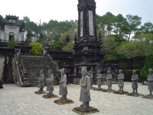 Hue: Incense Vessels at Royal Palace Vietnam Sightseeing Tours: Truly Vietnam Tour