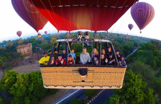 Essences of myanmar tour Balloon over bagan 1 | essences of myanmar tour