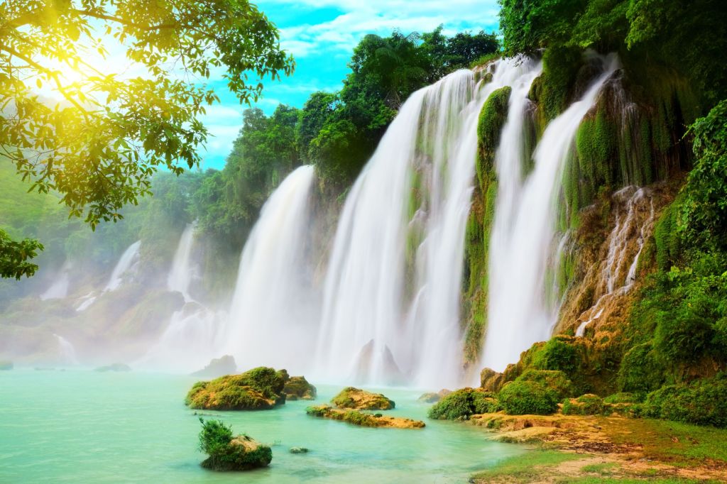Cao bang: ban gioc waterfall Vietnam northeast tour to bac kan, cao bang, lang son, ha long