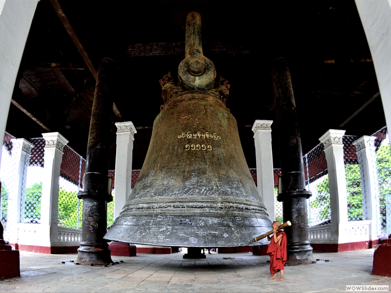 Mandalay discovery tour to mingun Big bell at mingun | mandalay discovery tour to mingun