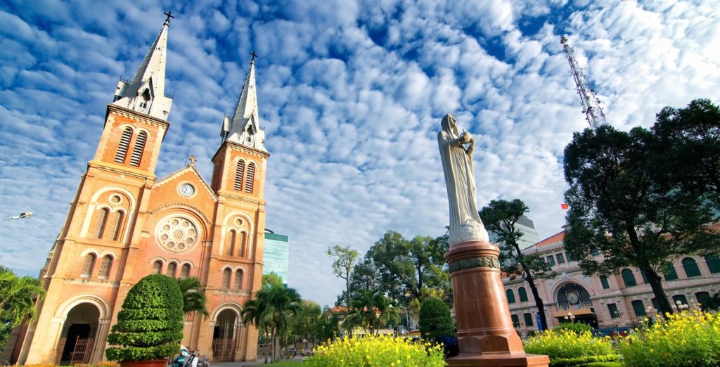 Ho chi minh city notre dame cathedral 1 | saigon - con dao package tour for beach relaxation
