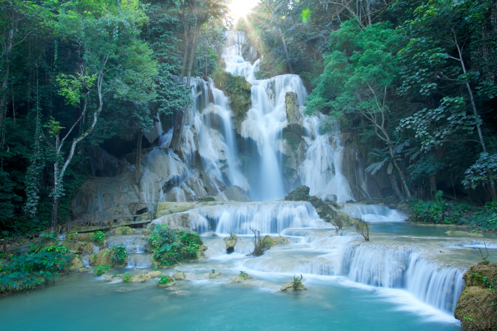 Luang prabang - kuang si waterfall Luang prabang - kuang si waterfall