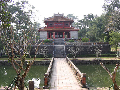 Minh mang tomb in hue Cambodia family tours: vietnam cambodia family holiday of highlights
