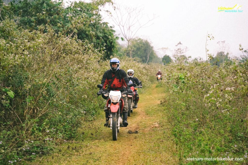 Off road motorbike tour in mai chau 8 | vietnam motorcycle tour from hanoi to mai chau