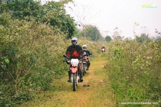 Off road motorbike tour in mai chau 8 | epic vietnam dirt bike adventure tours to mai chau, ta xua, ngoc chien & sapa