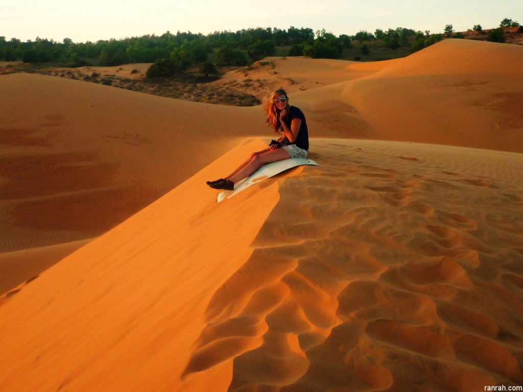 Phan thiet: sand dunes near mui ne Phan thiet mui ne beach tour from saigon for 4 days