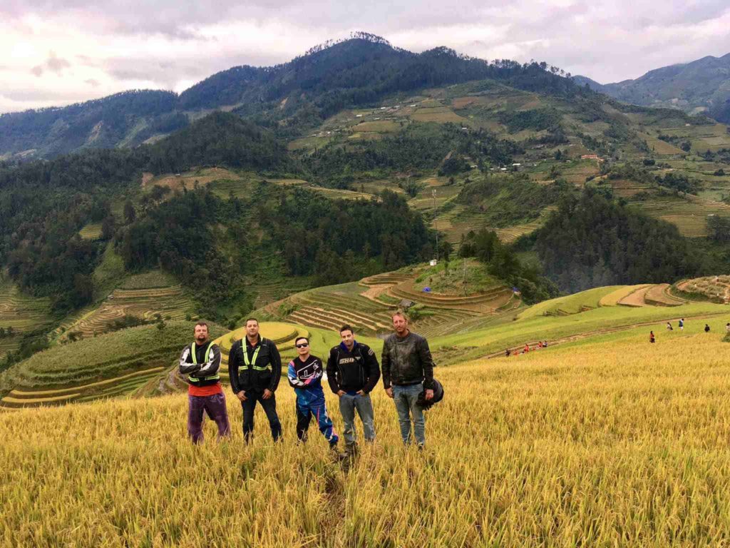 Night train and sapa motorbike tour to hanoi Stunning terraced rice field | night train and sapa motorbike tour to hanoi