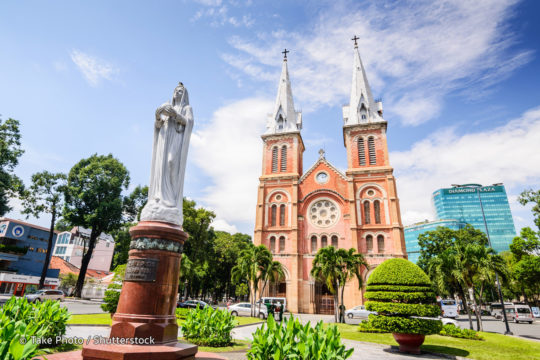 Notre dame cathedral 04 | highlights of vietnam and cambodia tour - 13 days