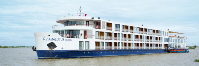 Rv amalotus downstream cruise tour from siem reap to saigon Rv amalotus downstream cruise trips from siem reap to saigon_mekong river tours