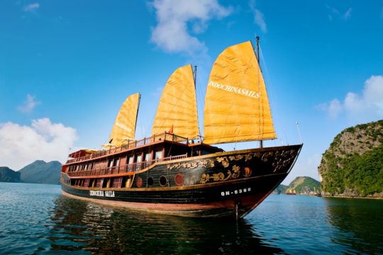 2-day halong cruising trip with indochina sails Indochina sails