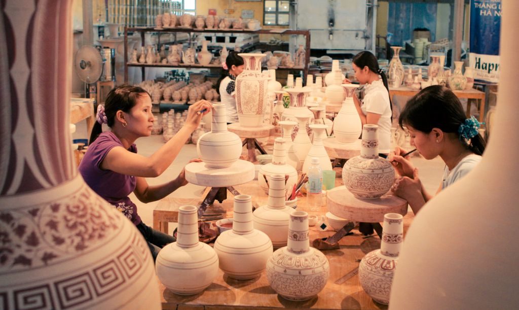 Vietnam cambodia family tour - 14 days Bat trang pottery | vietnam cambodia family tour - 14 days