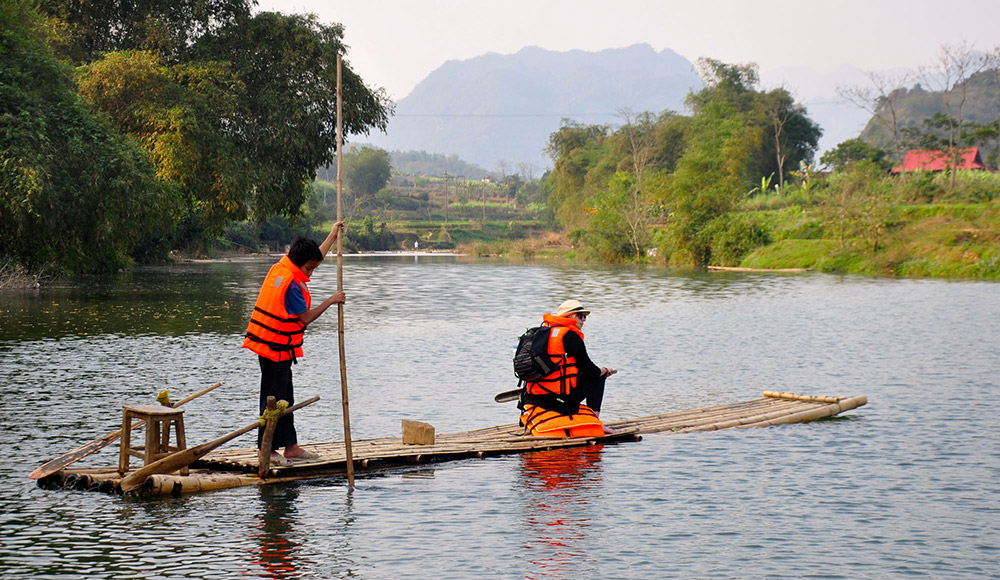 Smashing pu luong trekking and rafting trip