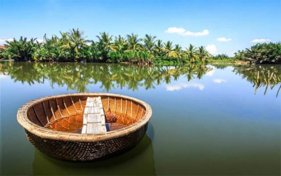 Hoi an half-day cam thanh coconut village basket boat tour Cam thanh coconut village tour
