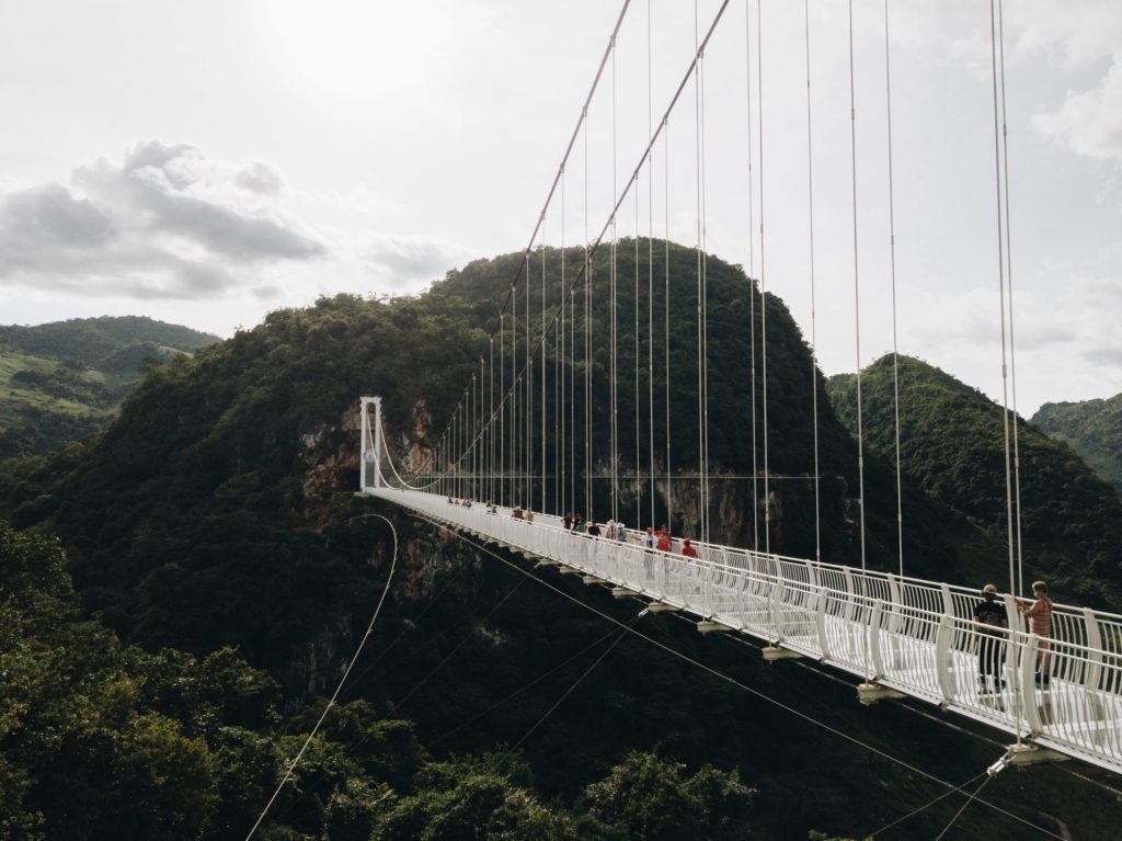 Bach long glass bridge Bach long glass bridge