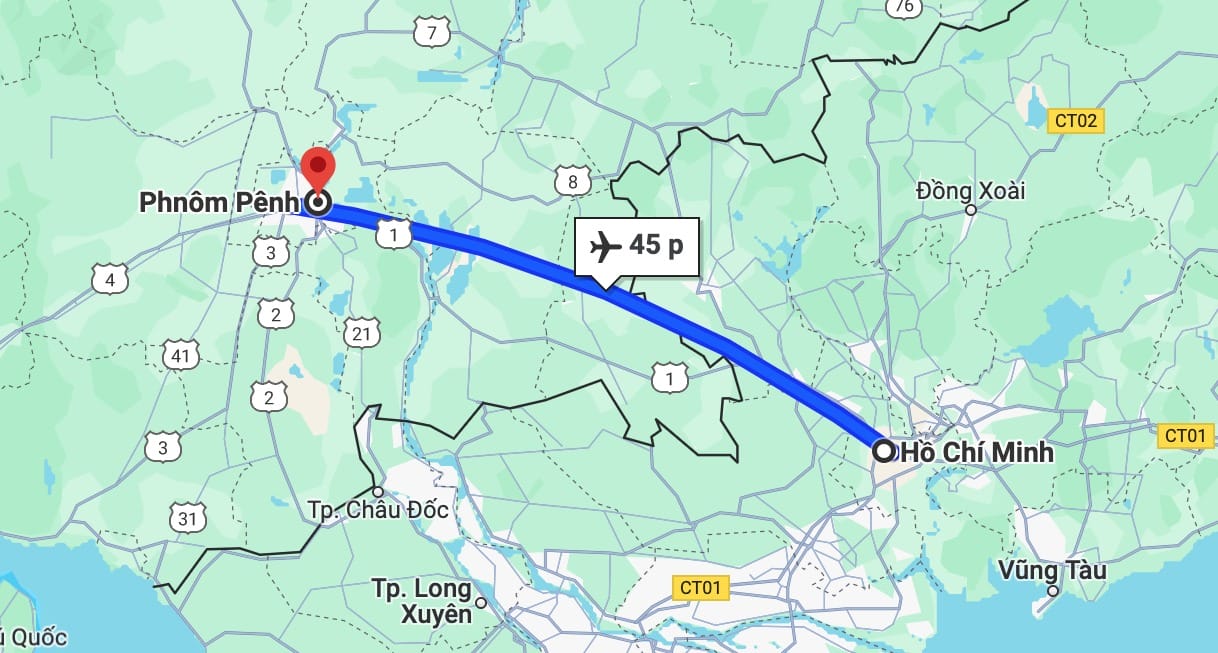 How many ways to travel from vietnam to cambodia Screen shot 2023 11 21 at 10. 35. 50 am | how many ways to travel from vietnam to cambodia