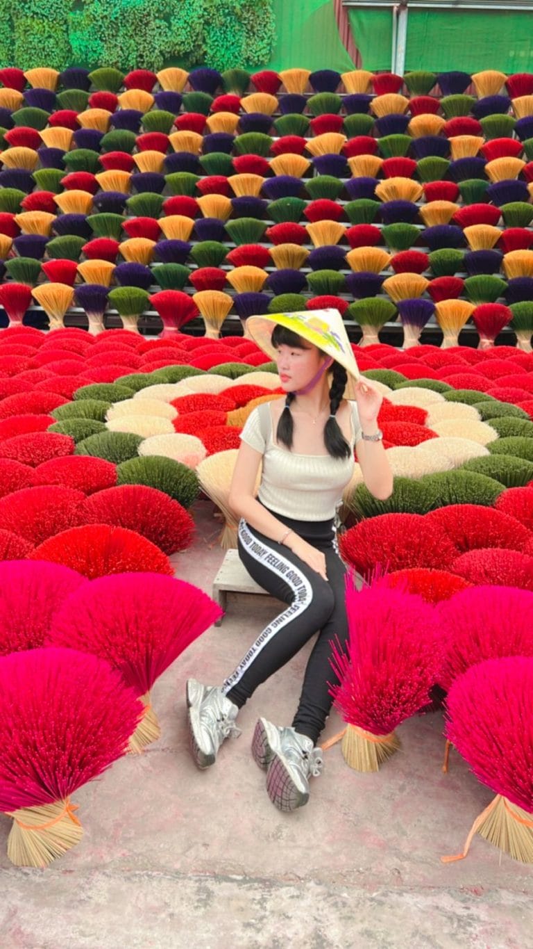 Quang phu cau incense village half day tour