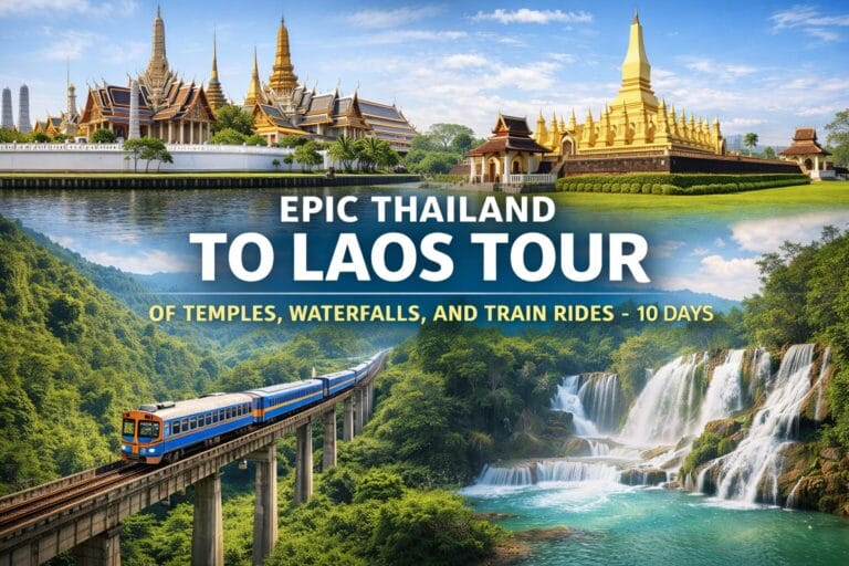 Epic thailand to laos tour of temples, waterfalls, and train rides - 10 days Epic thailand to laos tour of temples waterfalls and train rides – 10 days | epic thailand to laos tour of temples, waterfalls, and train rides - 10 days
