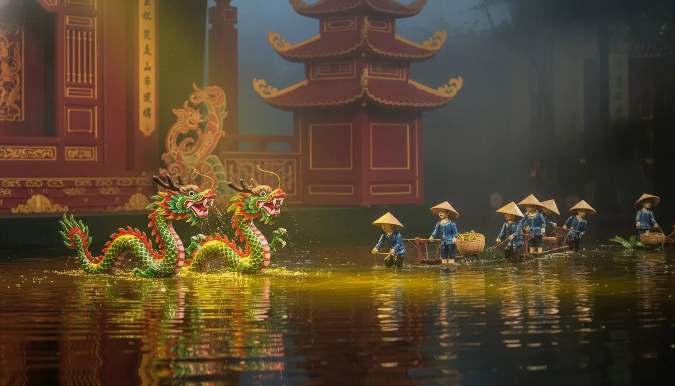 8-day-hanoi-sapa-halong-bay-package-tour Water puppet show | mind-blowing northern vietnam trip to hanoi - sapa - ninh binh - halong bay