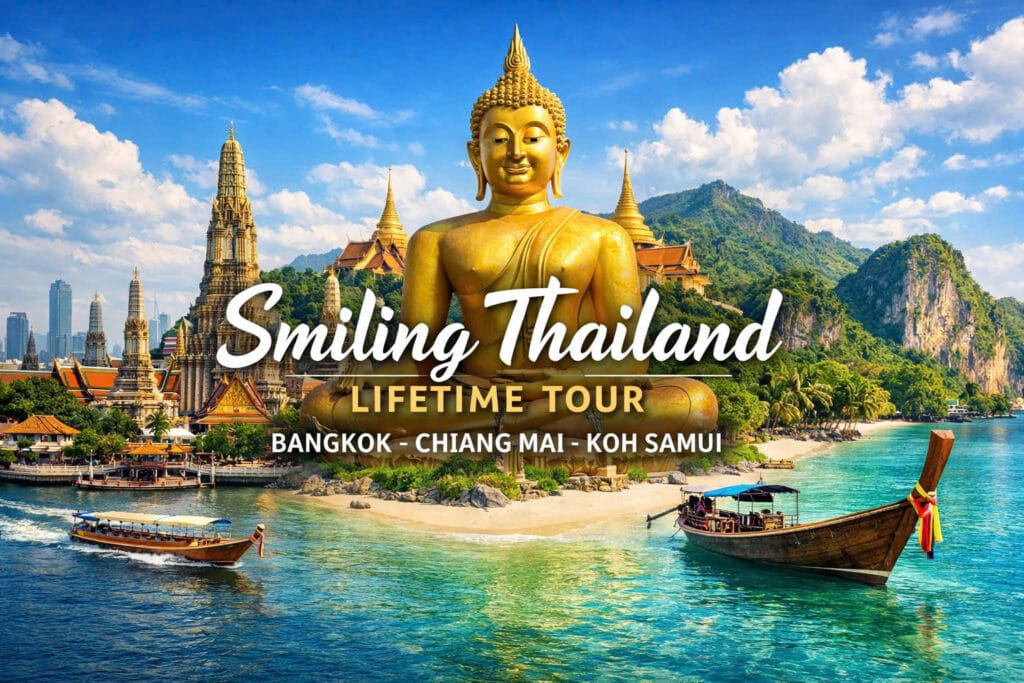 Smiling-thailand-lifetime-tour-with-bangkok-chiang-mai-koh-samui