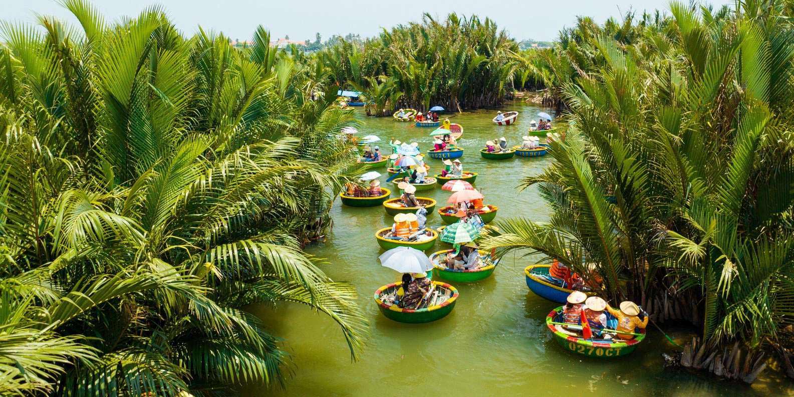 Top places to visit in da nang & hoi an with kids Cam thanh coconut village 2 | top places to visit in da nang & hoi an with kids