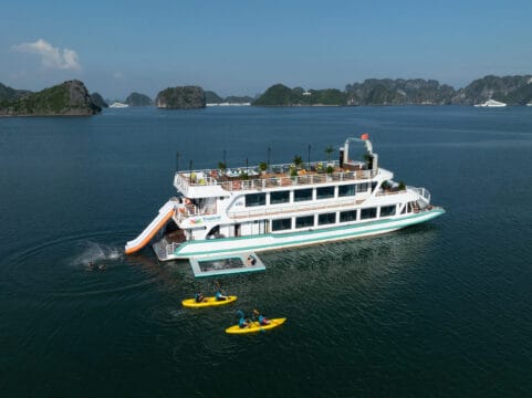 Lan ha bay & cat ba island 5-star day cruise Tropical 00 | lan ha bay & cat ba island 5-star day cruise