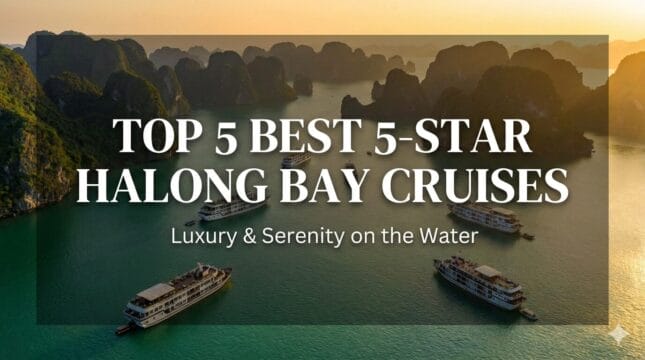 Top 5 best 5 star halong bay cruises for a once in a lifetime vietnam experience | top 5 best 5-star halong bay cruises for a once-in-a-lifetime vietnam experience