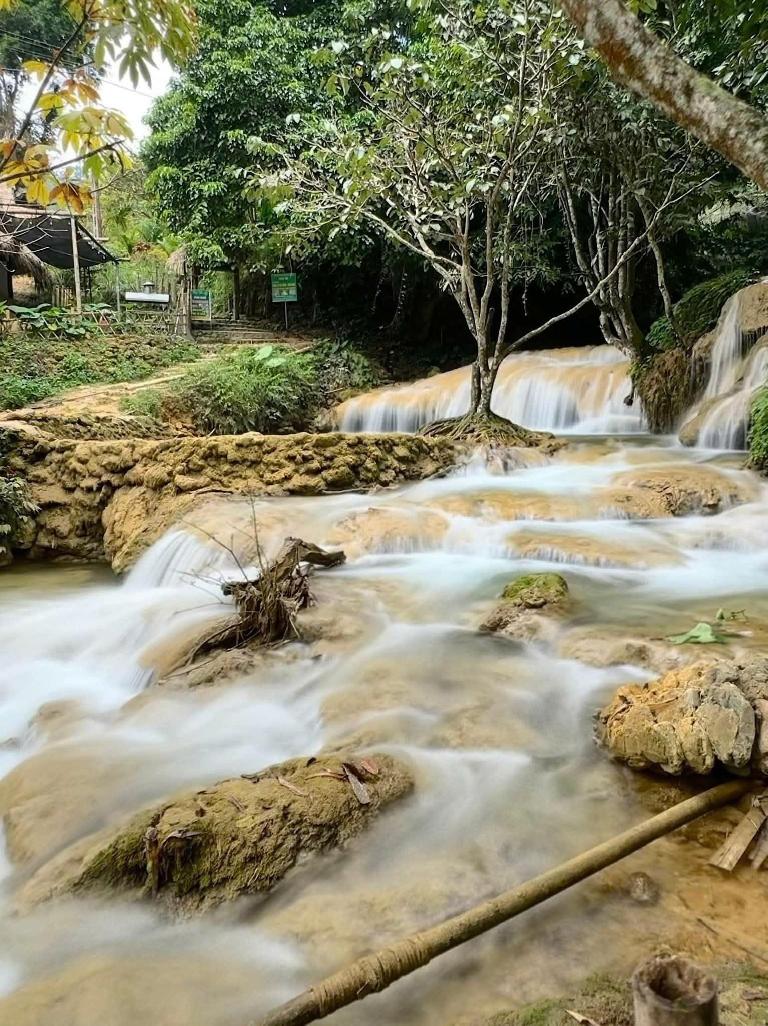 Pu luong 3 days 2 nights tour from hanoi: trekking, bat cave & hieu waterfall Thac hieu | pu luong 3 days 2 nights tour from hanoi: trekking, bat cave & hieu waterfall